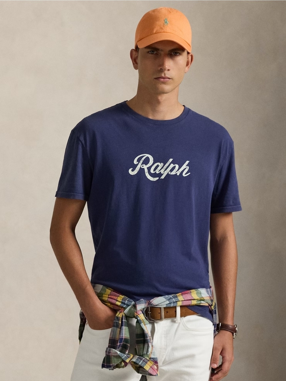 Polo Ralph Lauren The Ralph Logo T-Shirt Cobalt Blue Cotton